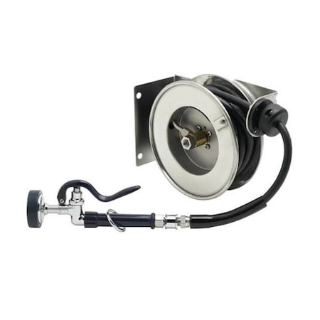 Open Hose Reel, Stainless, 3/8 ft.x 12 ft. MPN:B-7102-01
