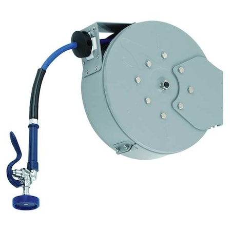 Hose Reel, Enclosed, 30 Ft L, 3/8 In Inlet MPN:B-7222-C01