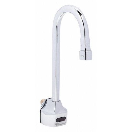 Sensor Single Hole Mount, 1 Hole Gooseneck Bathroom Faucet, Polished chrome MPN:EC-3101