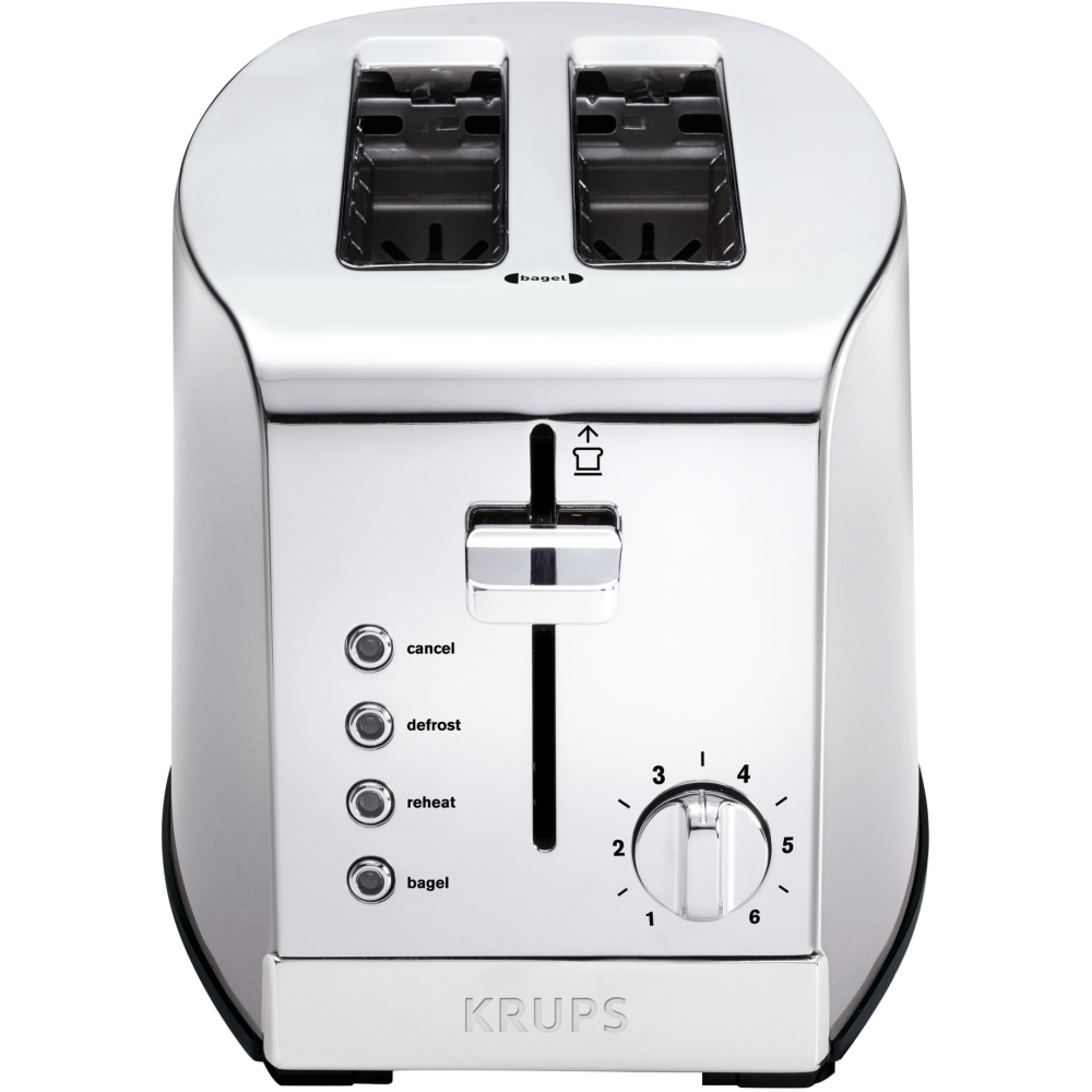 Krups 2-Slice Toaster, Silver MPN:KH732D51