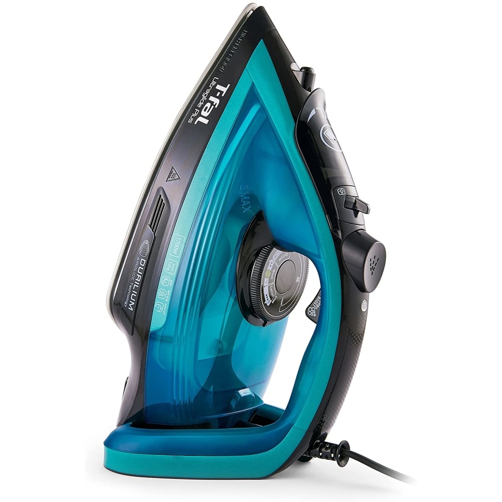 T-Fal Ultraglide Plus Steam & Garment Iron With Durilium Soleplate, Blue MPN:FV5841U0