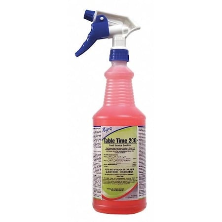 RTU Food Service Sanitizer, 1 qt., PK6, 6 PK MPN:NL770-Q6W2