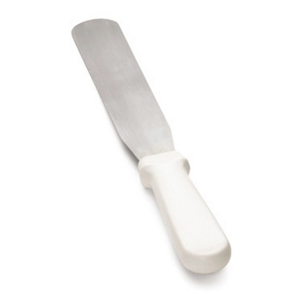 Tablecraft Steel/Plastic Icing Spatula, 8in, Silver MPN:4208