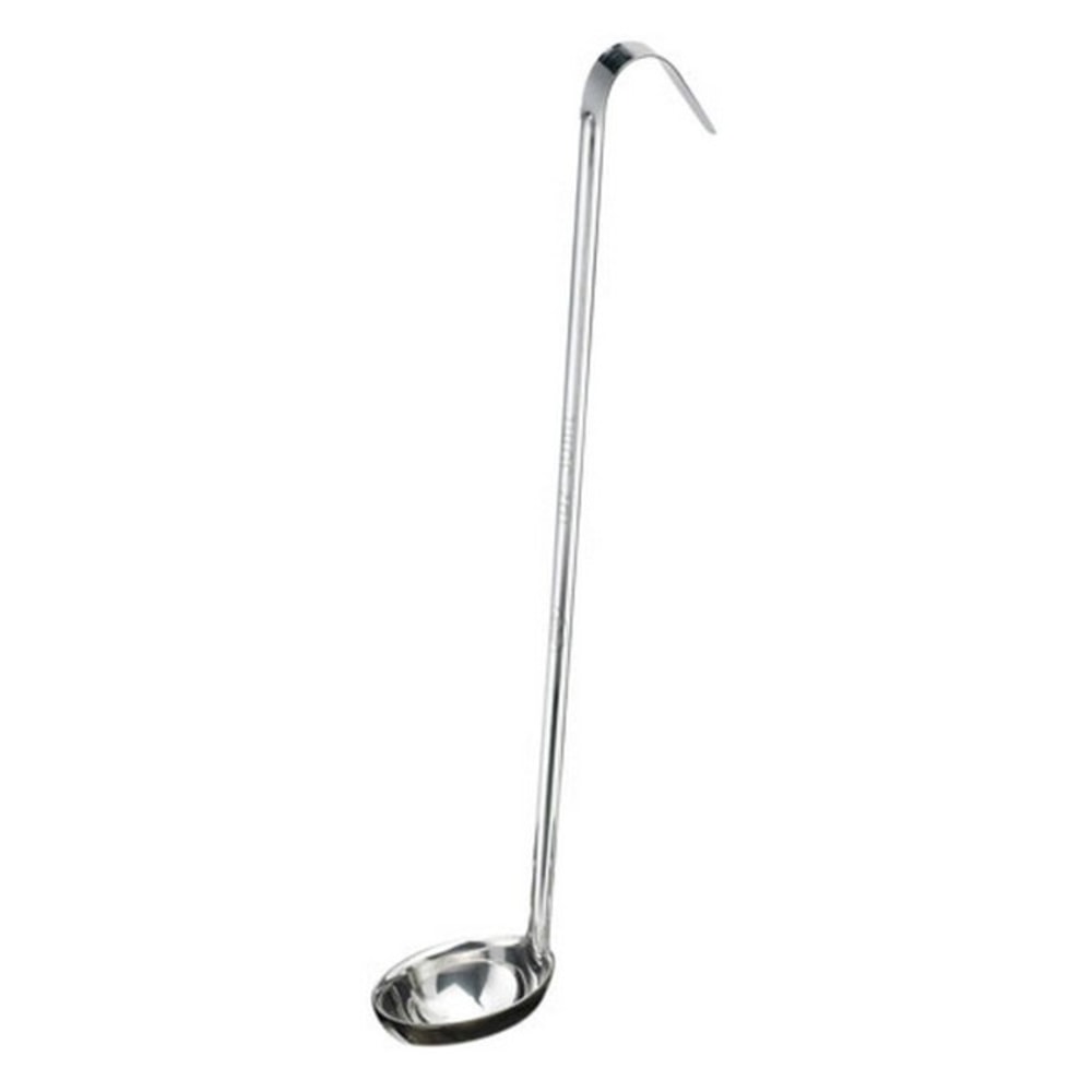 Tablecraft Stainless-Steel Serving Ladle, 2 Oz, Silver MPN:4702