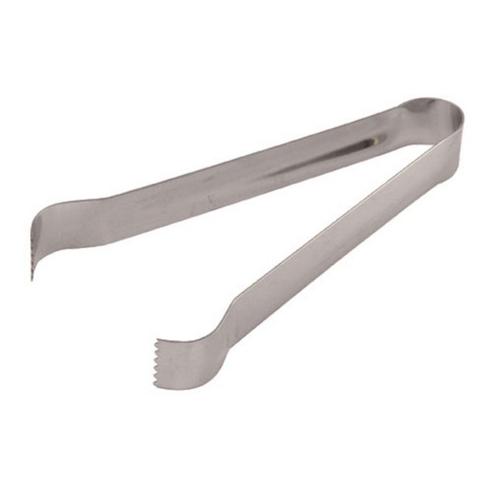 Tablecraft Stainless-Steel Pom Tongs, 6in, Silver MPN:526T