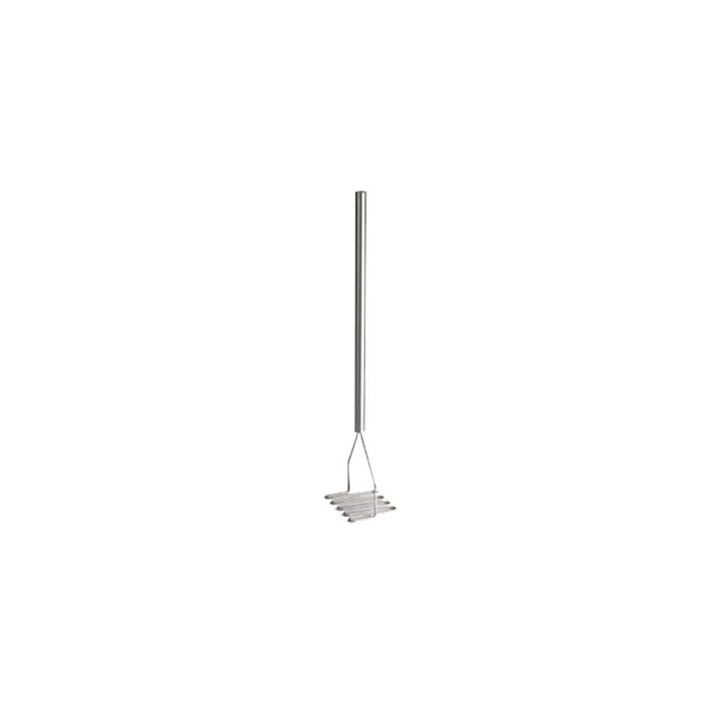 Tablecraft Stainless-Steel Potato Masher, 24in, Silver MPN:7424