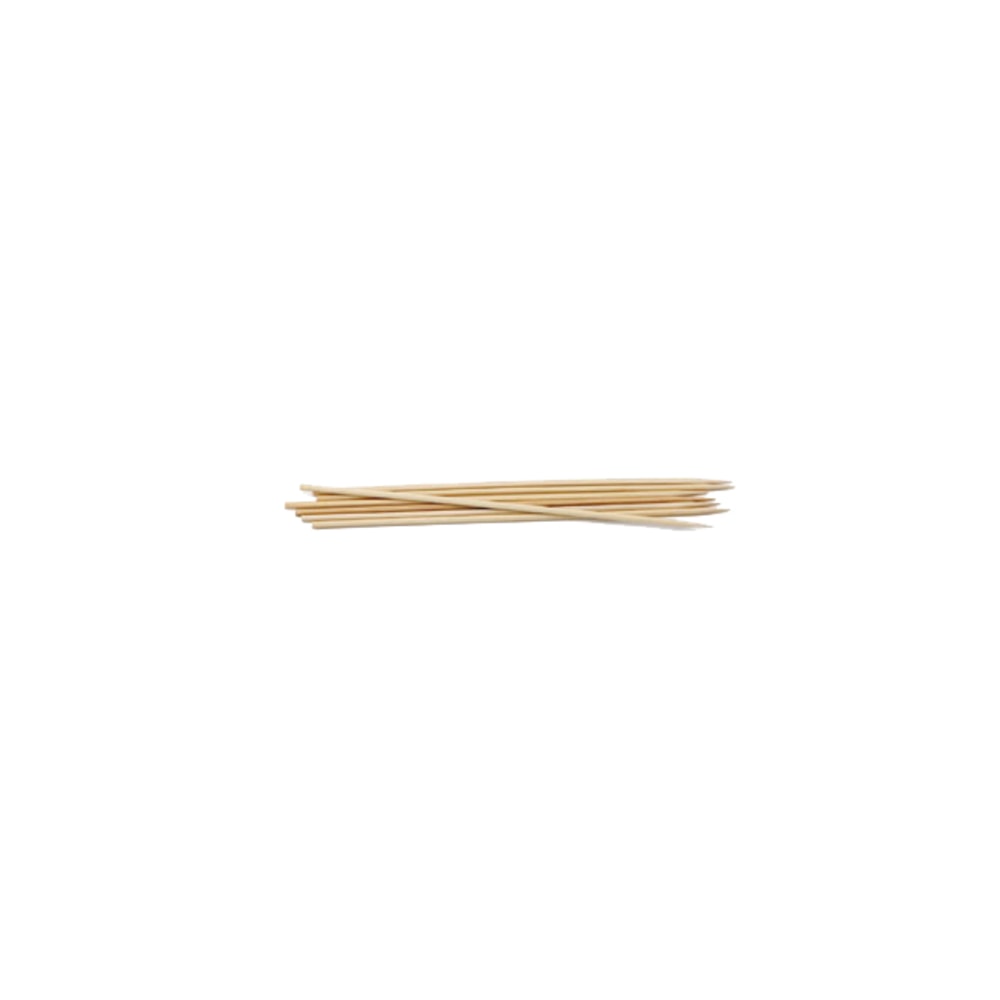 Tablecraft Wooden Skewers, 10in, Brown, Pack of 100 Skewers MPN:910