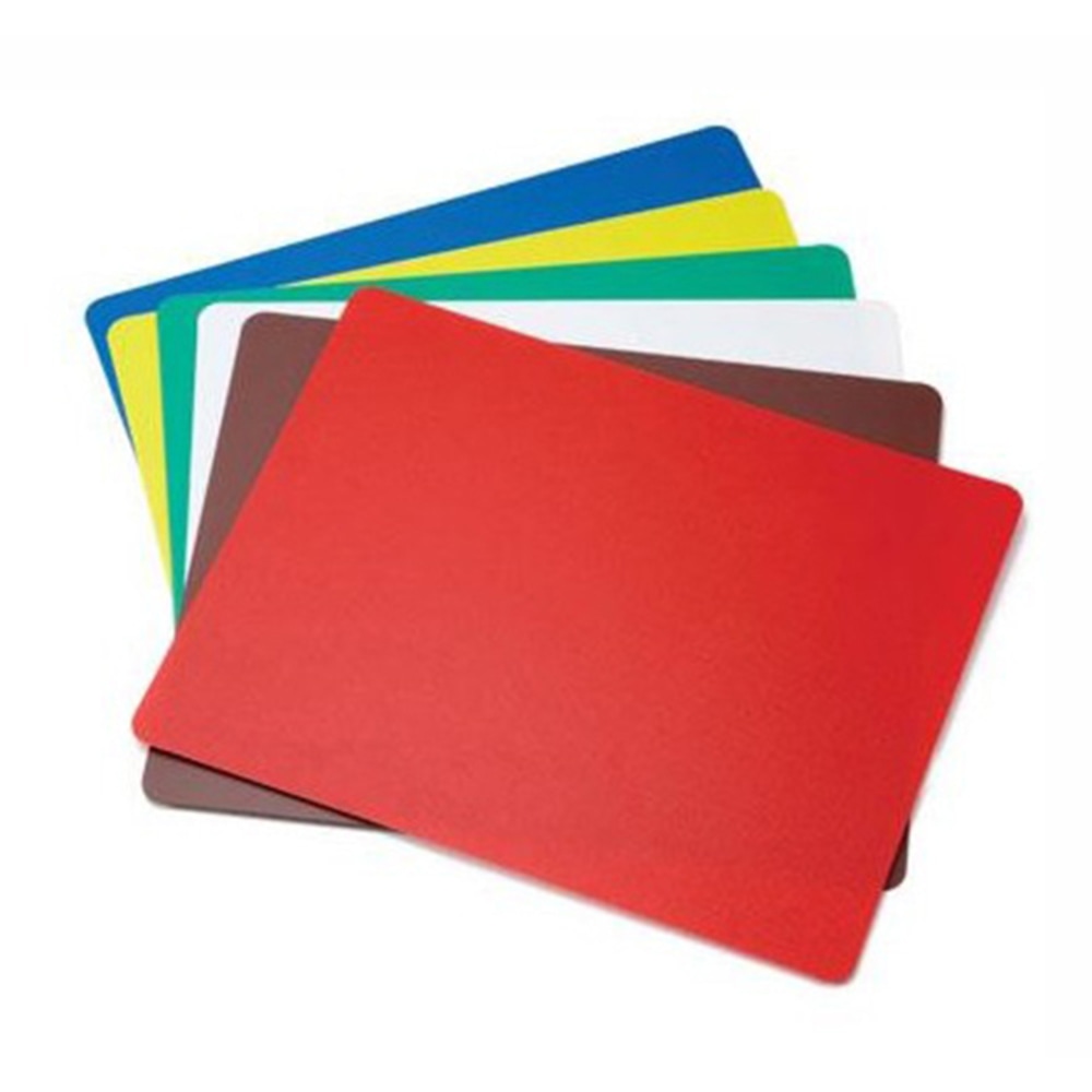 Tablecraft Flexible Cutting Boards, 12in x 18in, Assorted Colors, Set Of 6 Boards MPN:FCB1218A