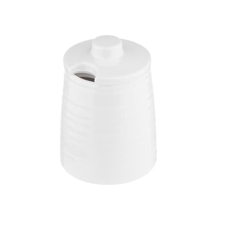 Sugar Jar/Lid, Melamine, White MPN:10416