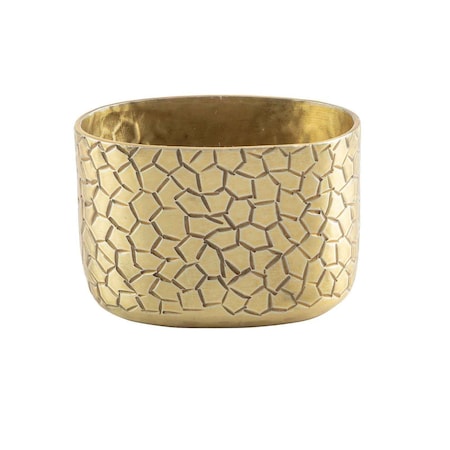 Sugar Packet Holder, Oval, Gold Finish MPN:10742