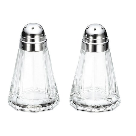 Pnld Salt Ppper Shkr, Chrm Top, 1.5OZ, PK12 MPN:80S&P-2