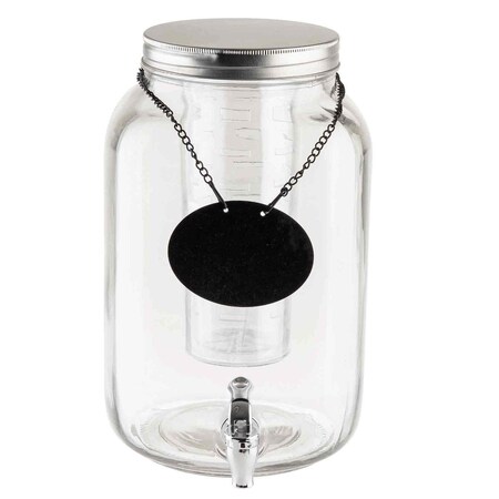 Mason Jar Glass Bev Dspnsr MPN:BDG3000