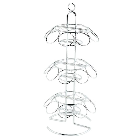 Disp Cone Hldr, Chrm 27 Cones, 16.75