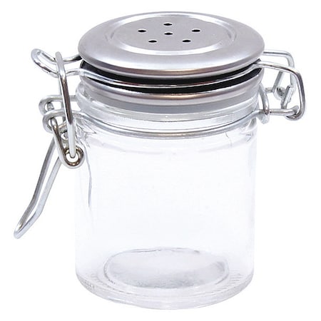 Rsealble Salt Pppr Shkr, SS Clp Top, 1.5OZ MPN:H15S&P