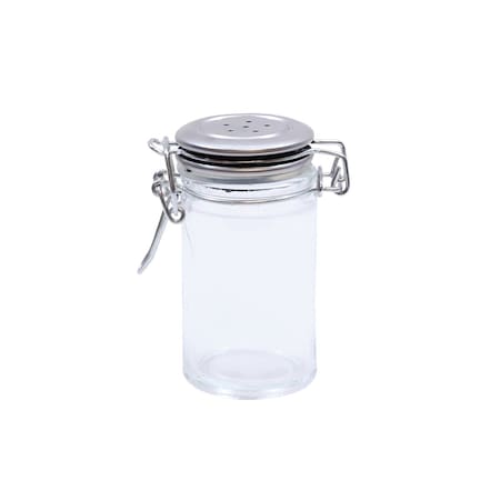 Resealable S/P Shkrs W/SS Clip Top, 2OZ MPN:H2S&P