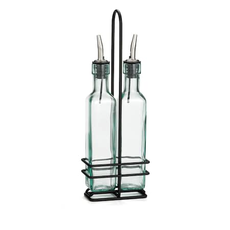 Prma Olve Oil/Vingr Bottle Set, Blk, 8.5OZ MPN:H9085NBK