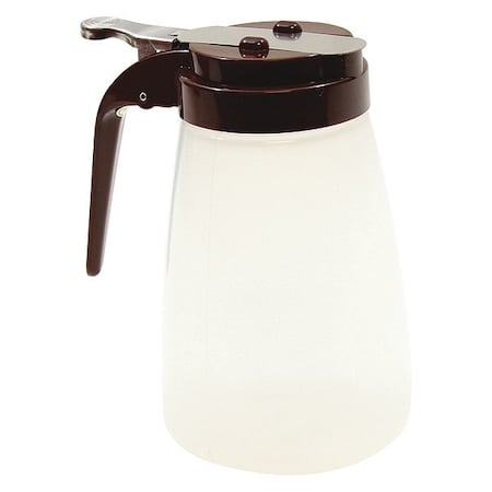 Modern, Syrup Dispenser, Brwn, 10 oz, PK12 MPN:PP10B