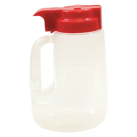 Option Dspnsr, Clrfd Pp, Plst Red Top, 32OZ MPN:PP32R
