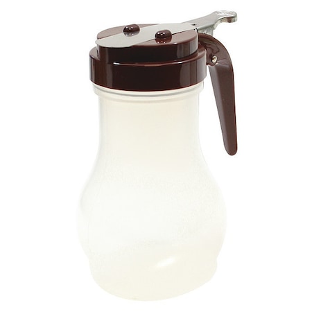 Syrup Dispenser, Teardrop, Brwn, 10 oz, PK12 MPN:PP410B