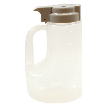 Option Dspnsr, Pp, Plst Gray Top, 48 OZ MPN:PP48G