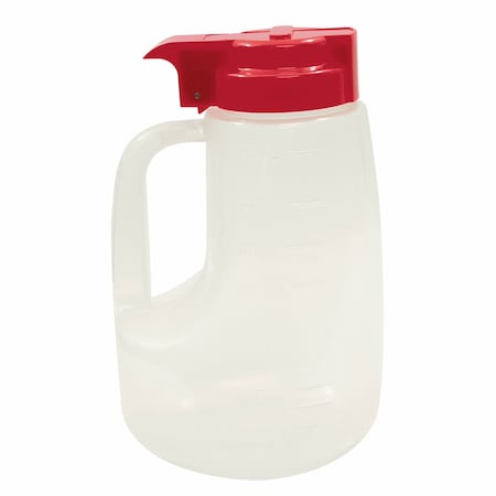 Option Dspnsr, Clrfd Pp, Plst Red Top, 48OZ MPN:PP48R