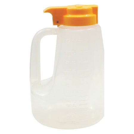Option Dspnsr, Clrfd Pp, Plst Ylw Top, 64OZ MPN:PP64Y