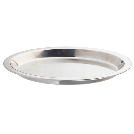 Round Pie Pan Server, SS, 9.125x1 MPN:10547
