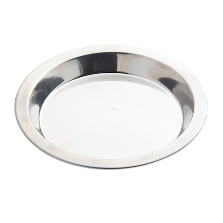 Round Pie Pan Server, SS, 10.125x0.75 MPN:10548