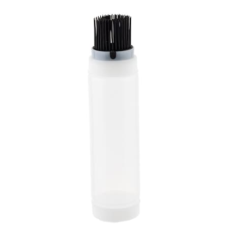 Squeeze Bottle/Brush Top, 24 oz, Clr/Blk MPN:10727