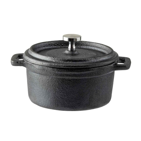 Cocotte with Lid, Cast Iron/SS Knob, 8 oz MPN:10747