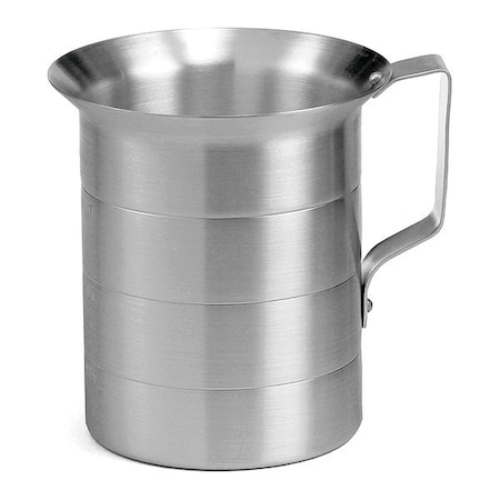 Grad Measures, Alu, Stamped W/OZ/L, 2 Qt MPN:434