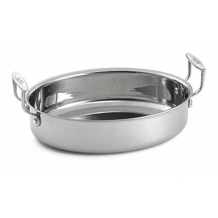 Pan, Oval, Tri-Ply, 2 Handles, SS, 4 qt. MPN:CW2042