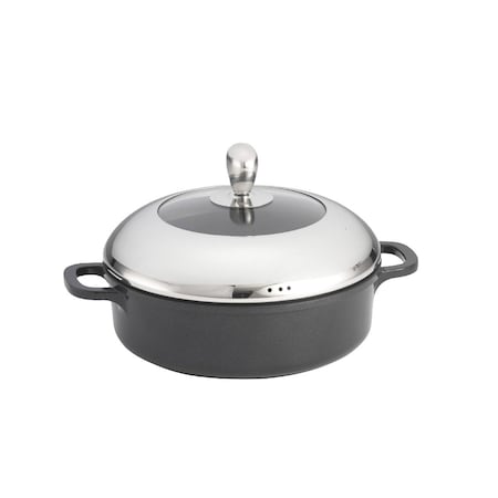 Casserole Pan, Die Cast, Aluminum, 3 qt. MPN:CWDC1050