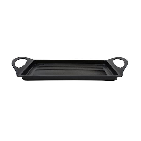 Grill Pan, Die Cast, Aluminum, 18