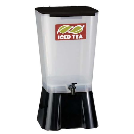 Beverage Dispenser, 5 Gal, Black MPN:1053