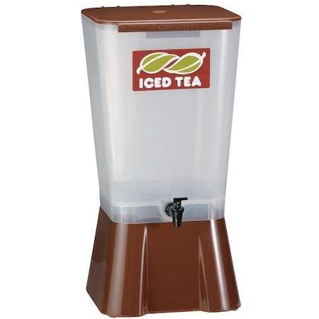 Beverage Dispenser, 5 Gal, Brown MPN:1054