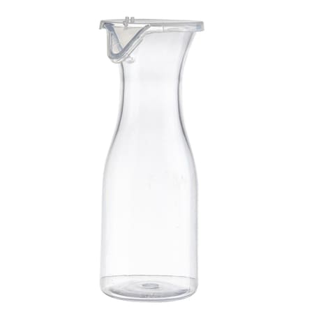 Carafe/Lid, 19 oz, Clear, Plastic Lid MPN:10716