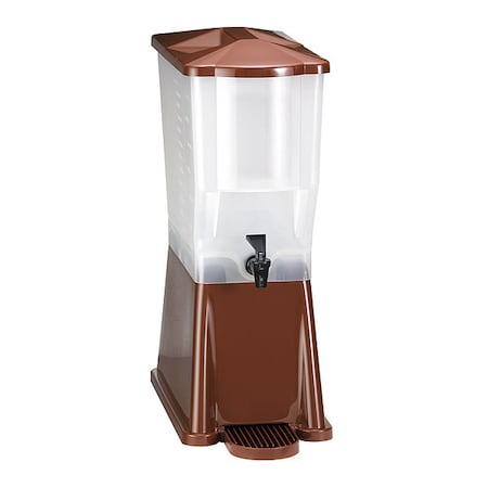 Beverage Dispenser, Single, Brown, 3 gal. MPN:354DP