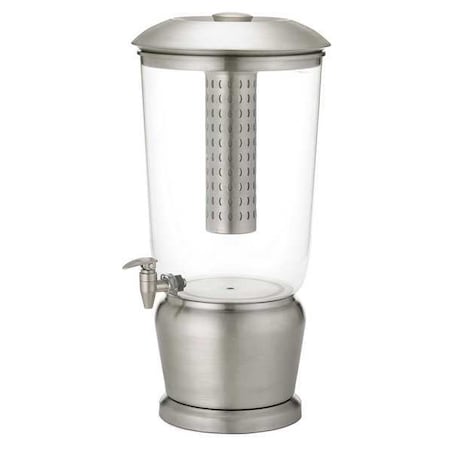 Beverage Dispenser, 5 gal, Stainless Steel MPN:85