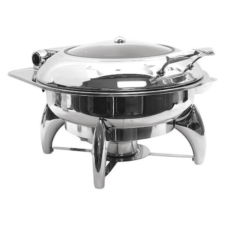 Fuel Server, Round, w/Window-Stand, 4 qt. MPN:CW40177