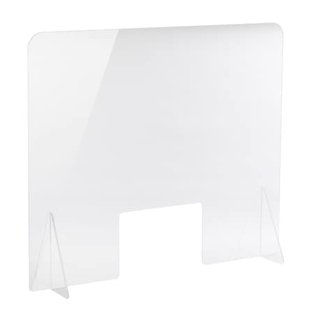 Freestanding Countertop Shield, 36x30x0.2 MPN:CWACR36-PT