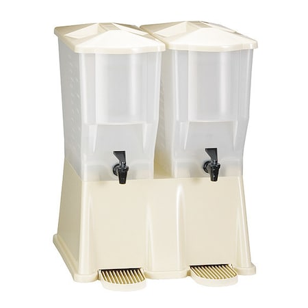 Twin Beverage Dispenser, Almond, 3 gal. MPN:TW33DP