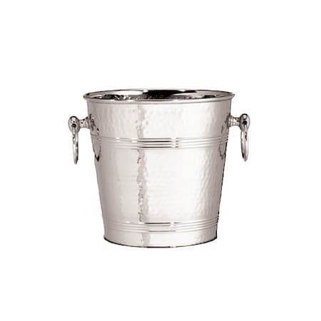 SS Bucket, Hammered, 7.5