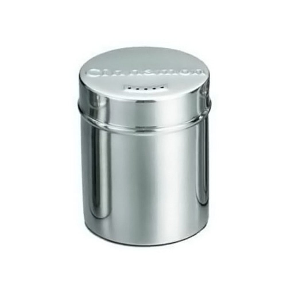 Tablecraft Stainless-Steel Cinnamon Dredge, 6 Oz, Silver MPN:754