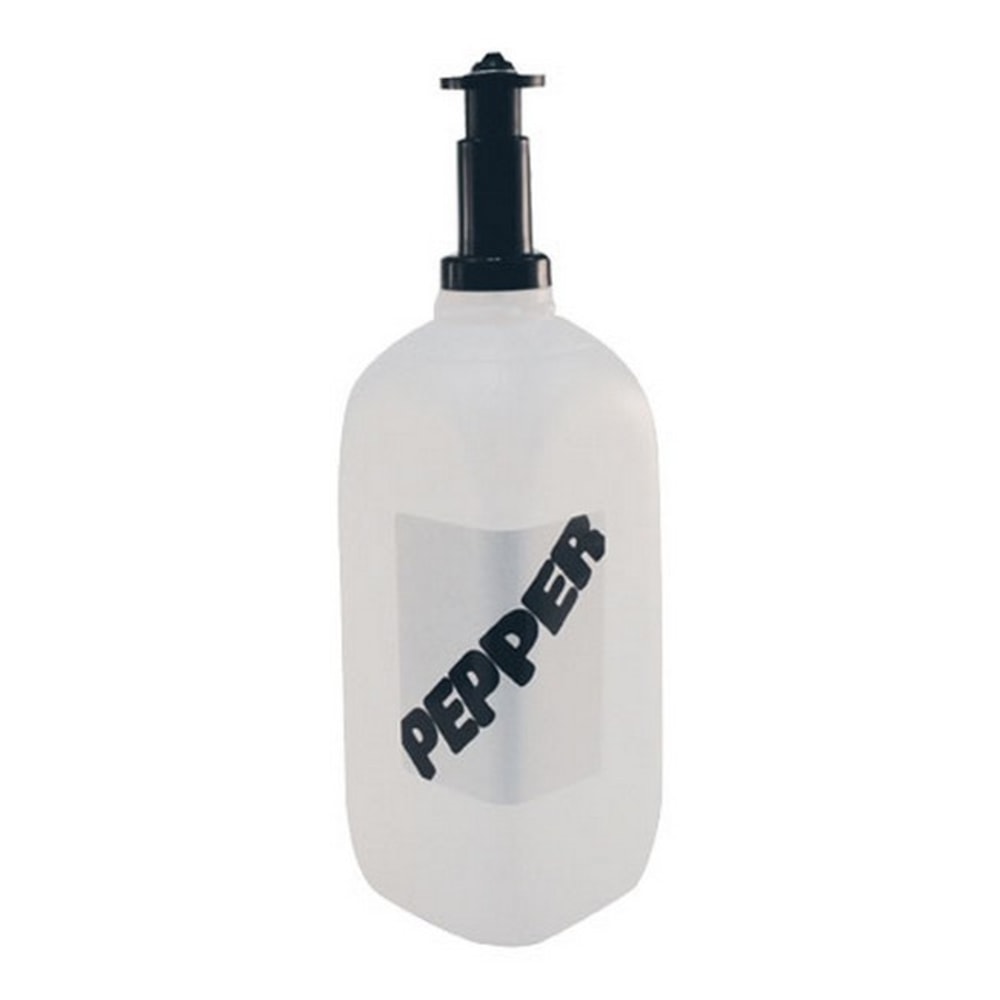 Tablecraft Pepper Shaker Refiller, 0.5 Gallon, Clear MPN:90P