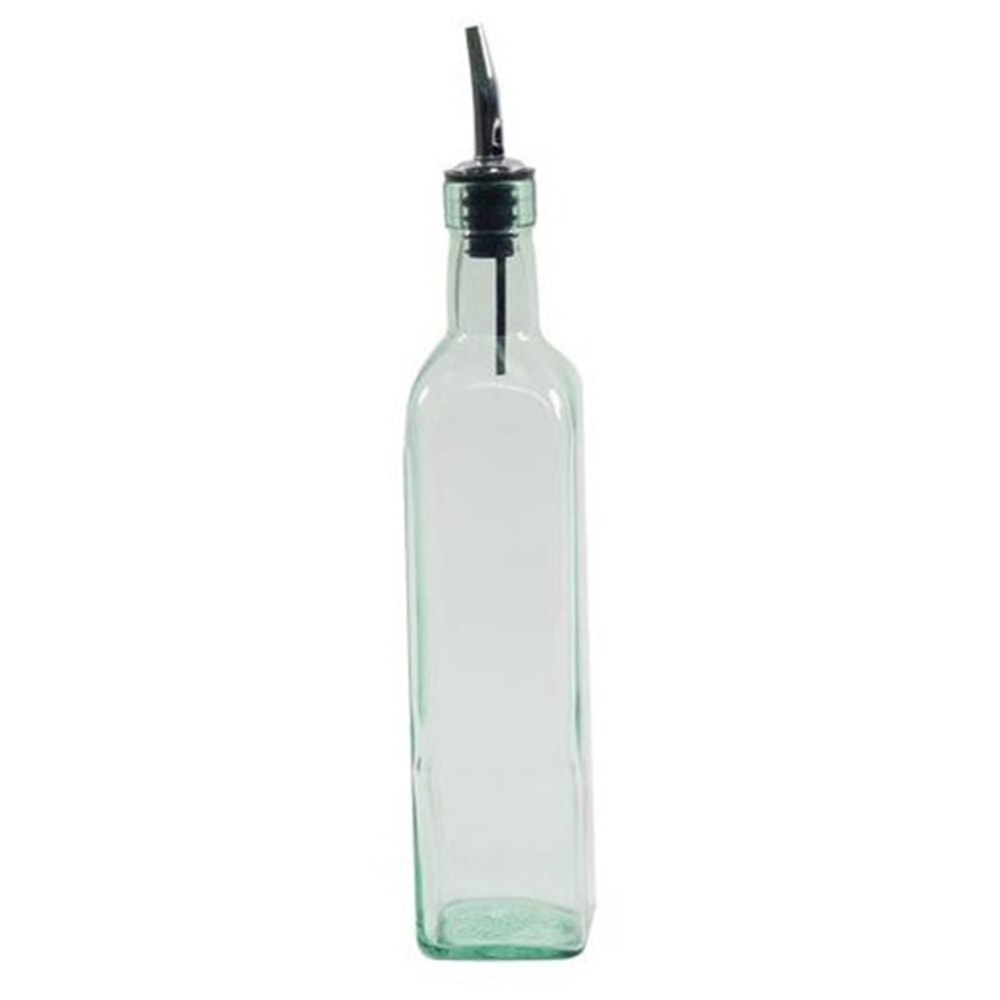 Tablecraft Prima Olive Oil Bottle, 16 Oz, Clear MPN:916