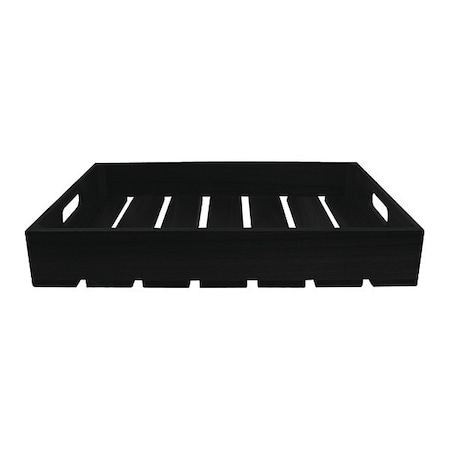 Gastro Serving/Display Crate, Black, 1:1 MPN:CRATE114BK