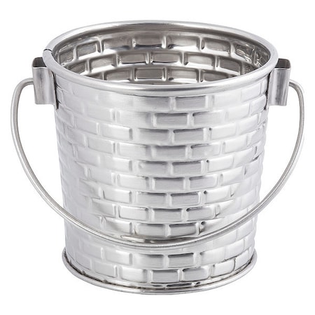 Brkhse Coll, Rnd Pail W/Hndl, 3.1