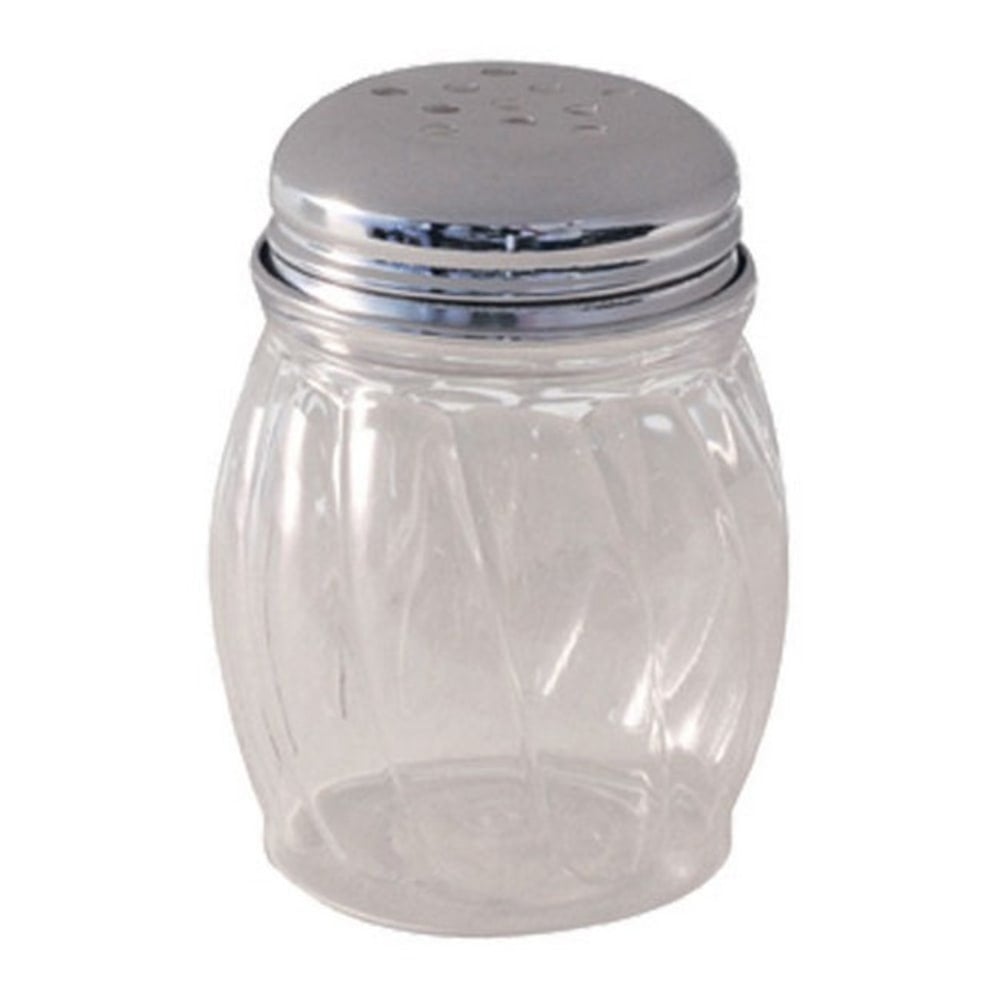 Tablecraft Plastic Cheese Shaker, 6 Oz, Clear MPN:P260