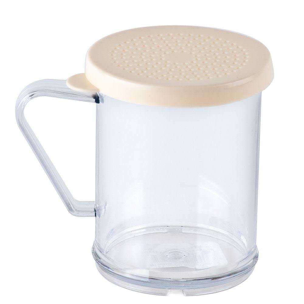 TableCraft Plastic Dredge with Beige Salt & Pepper Lid MPN:TB166A